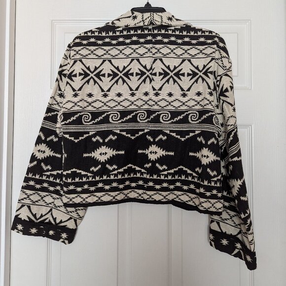 Vintage Flashback Aztec Print Tapestry Jacket Women's Medium - Picture 8 of 8